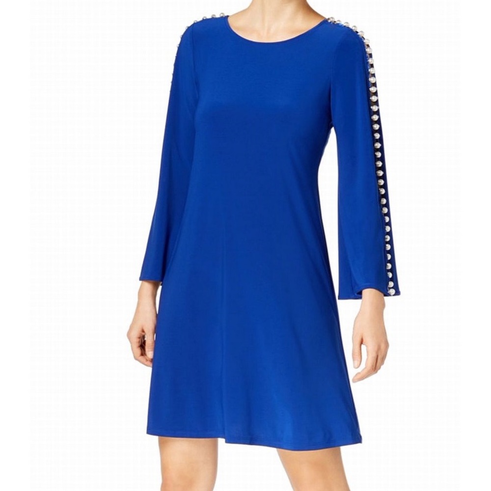 🌸NWT MSK petite shift faux pearl dress - Picture 1 of 5